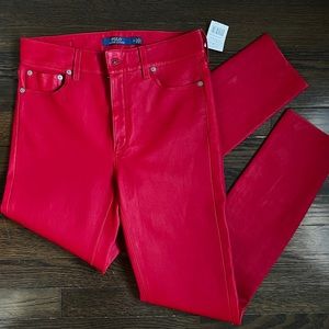 NWT! Polo Ralph Lauren Leather Pants